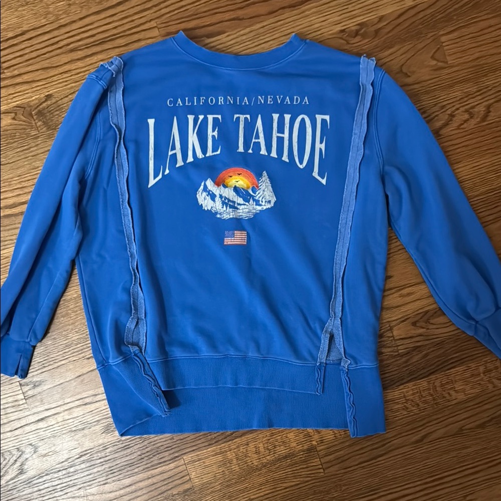 Blue Lake Tahoe Sweater